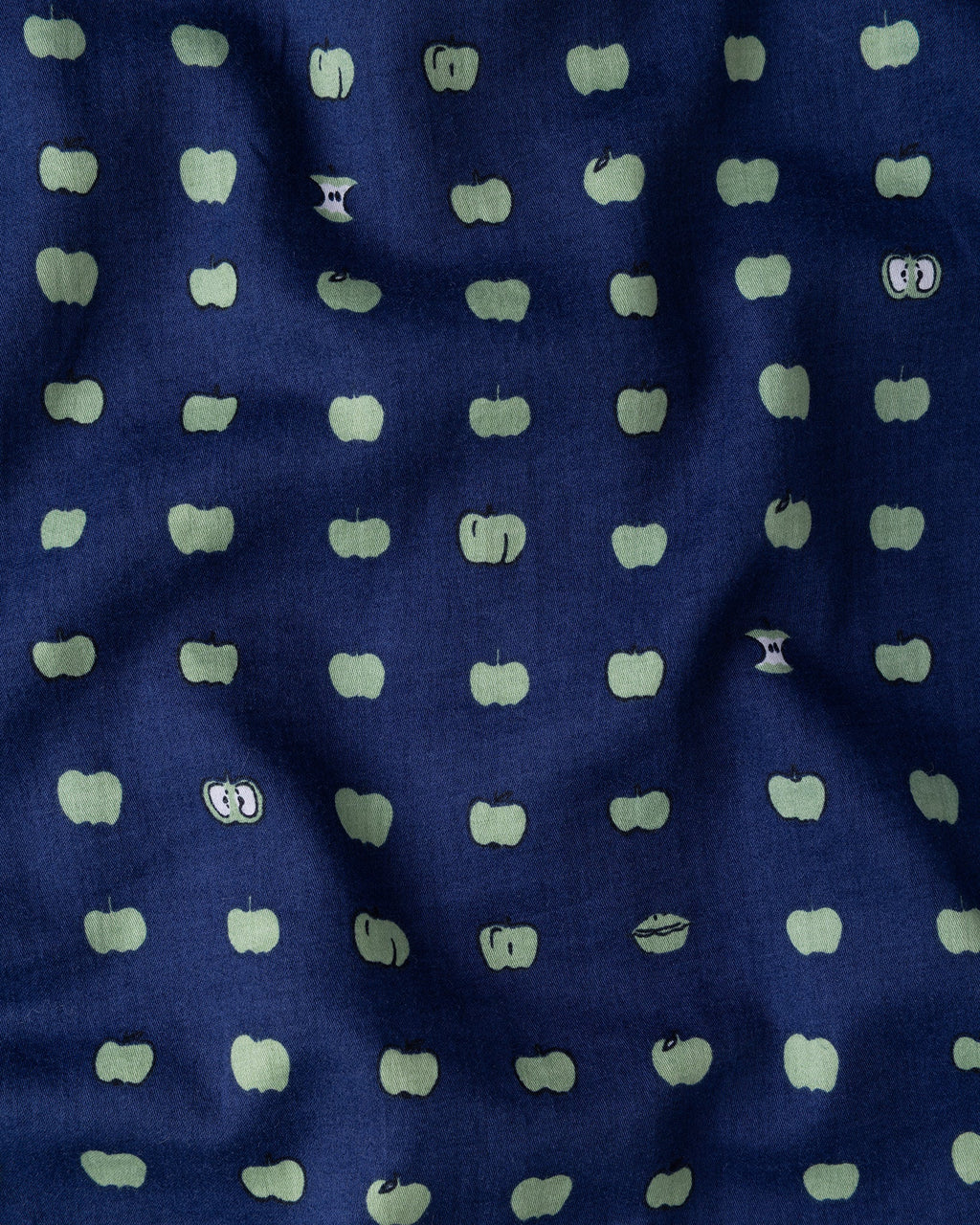 Organic Cotton Navy Pyjama Bottoms, Pipped